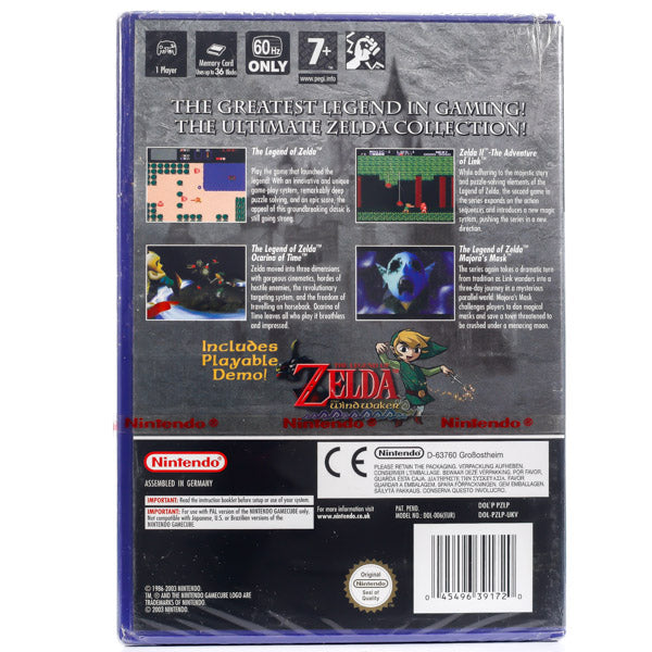 The Legende of Zelda: Collector's Edition - Gamecube spill (Forseglet) - Retrospillkongen