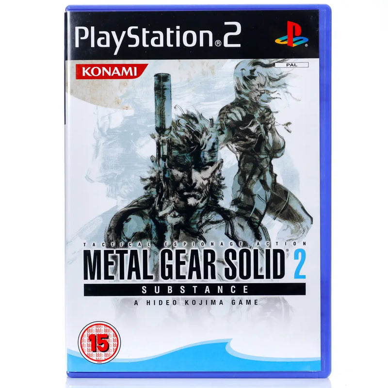 Metal Gear Solid 2: Substance - PS2 spill