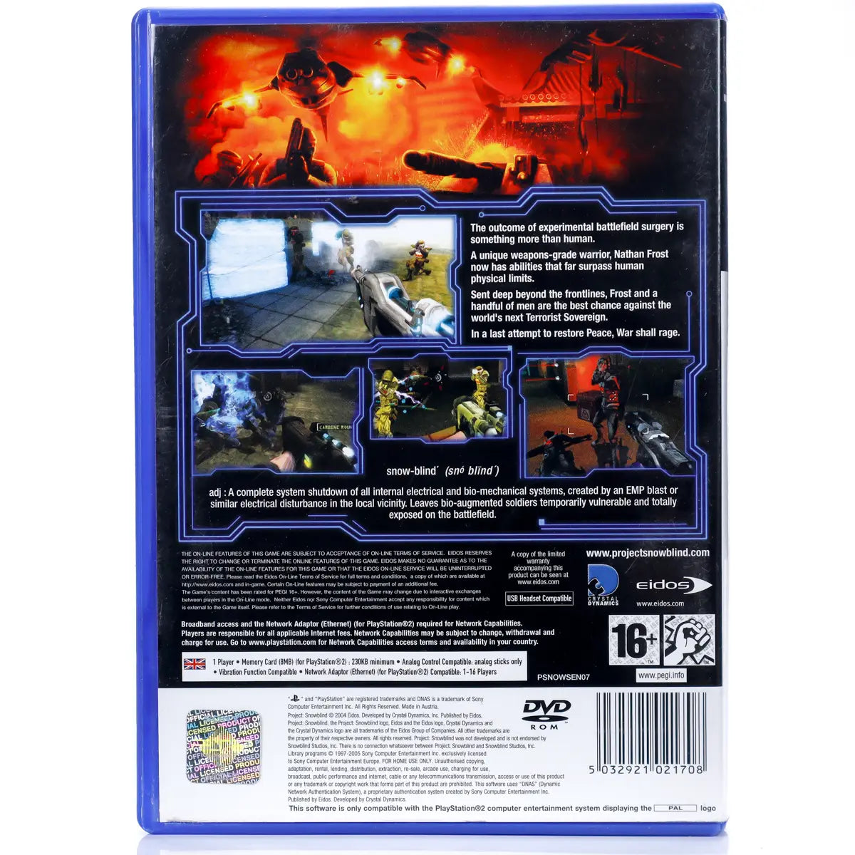 Project: Snowblind - PS2 spill - Retrospillkongen