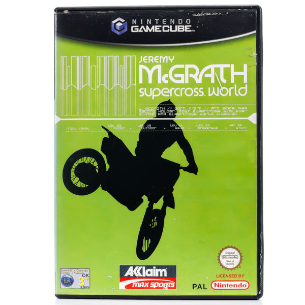 Jeremy McGrath Supercross World - GameCube spill - Retrospillkongen