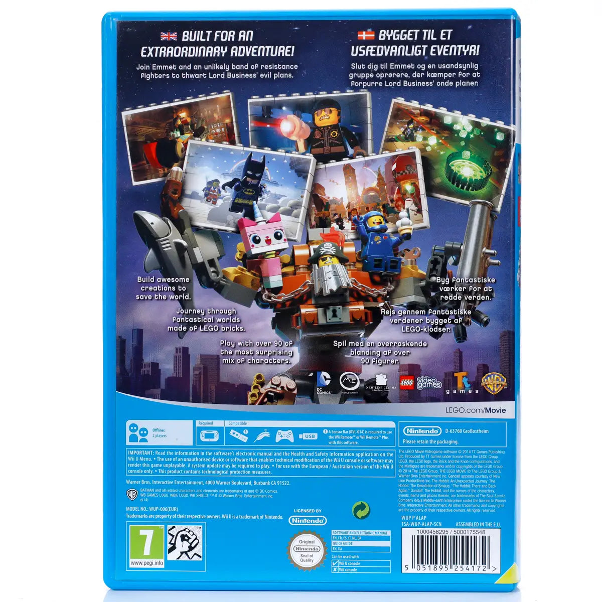 The LEGO Movie Videogame - Wii U spill - Retrospillkongen