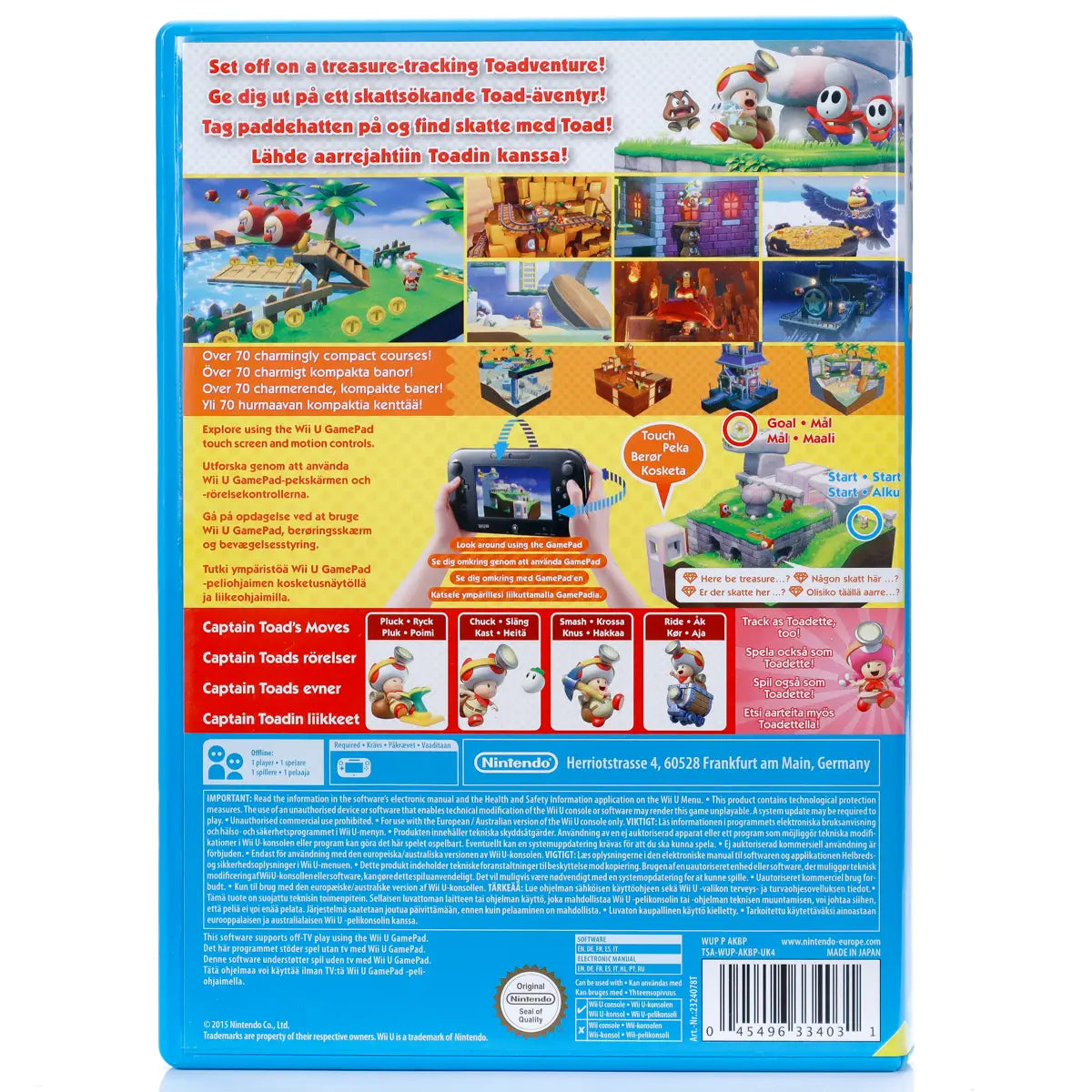 Captain Toad: Treasure Tracker - Wii U spill - Retrospillkongen
