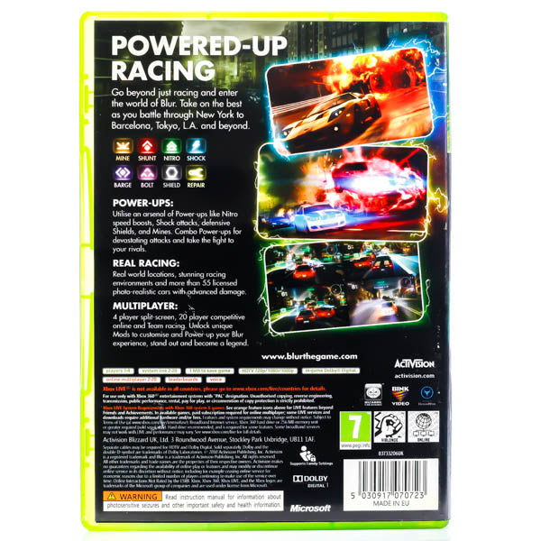 Blur - Xbox 360 spill - Retrospillkongen