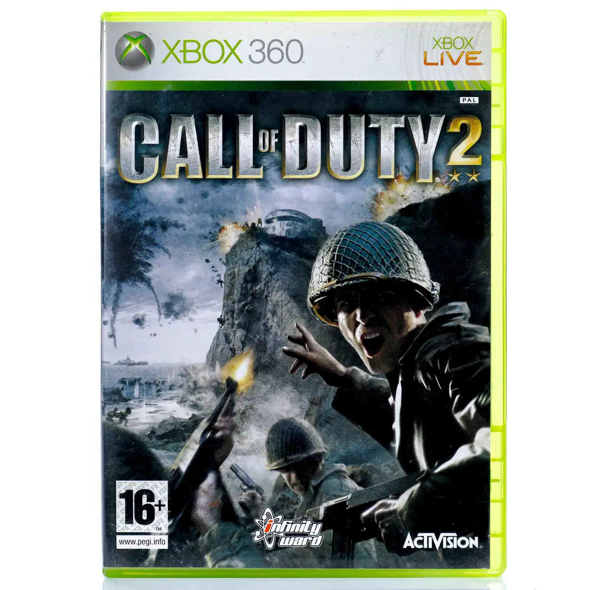 Call of Duty 2 - Xbox 360 spill - Retrospillkongen
