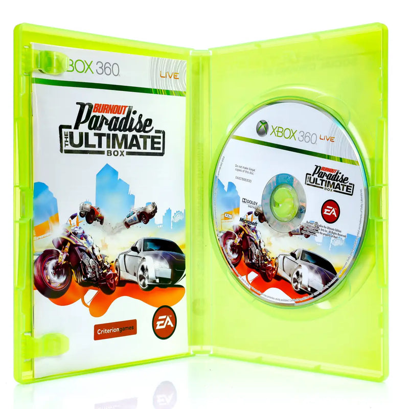 Burnout: Paradise - The Ultimate Box - Xbox 360 spill