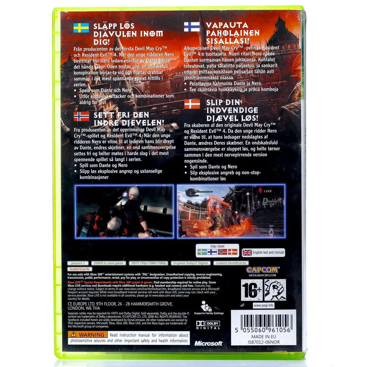Devil May Cry 4 - Xbox 360 spill - Retrospillkongen
