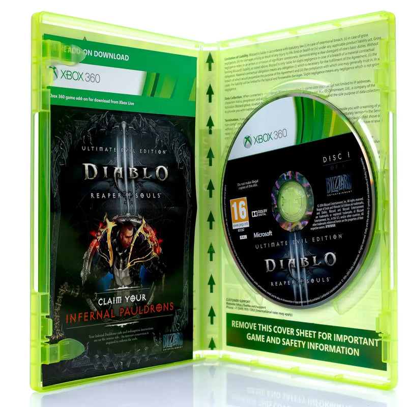 Diablo III: Reaper of Souls: Ultimate Evil Edition - Xbox 360 spill