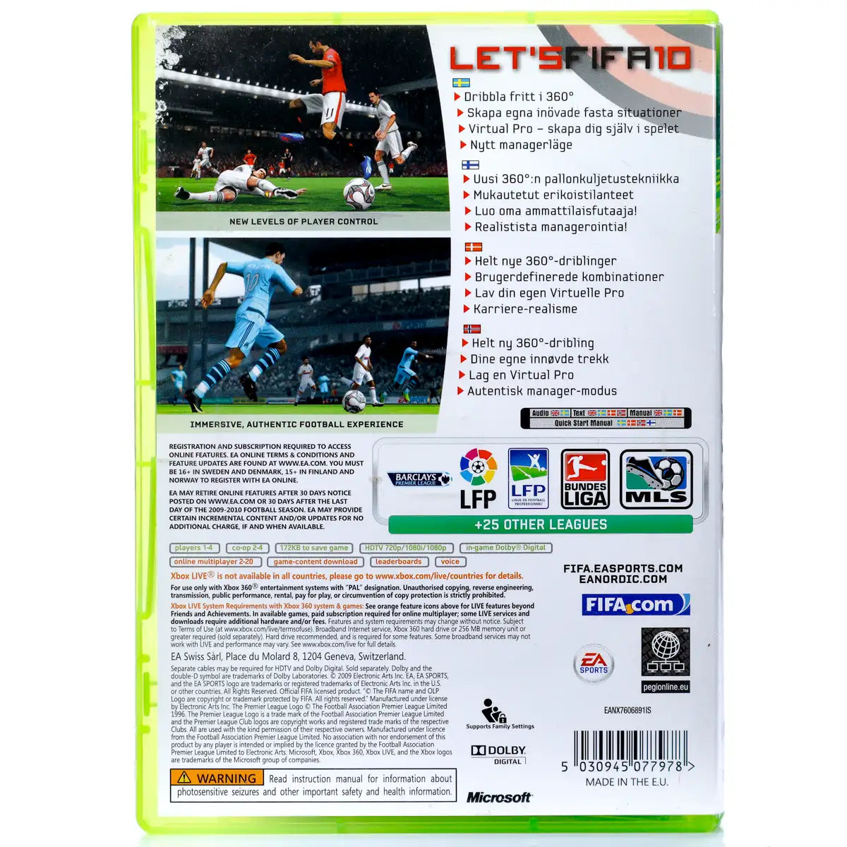 FIFA 10 - Xbox 360 spill - Retrospillkongen