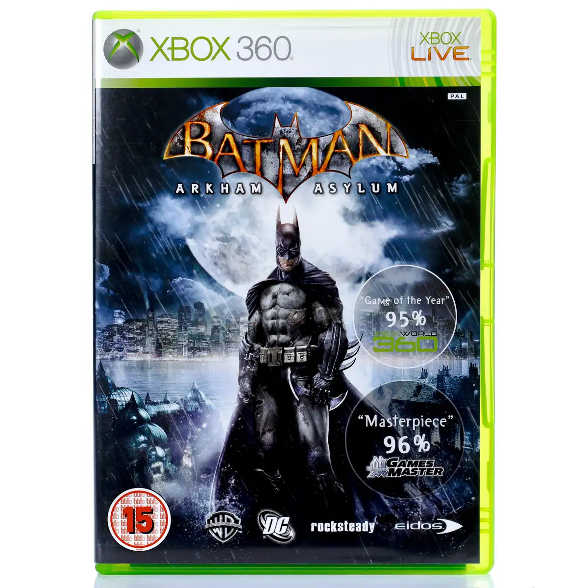 Batman Arkham Asylum - Xbox 360 spill - Retrospillkongen