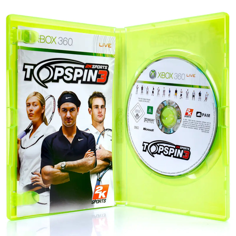 Top Spin 3 - Xbox 360 spill