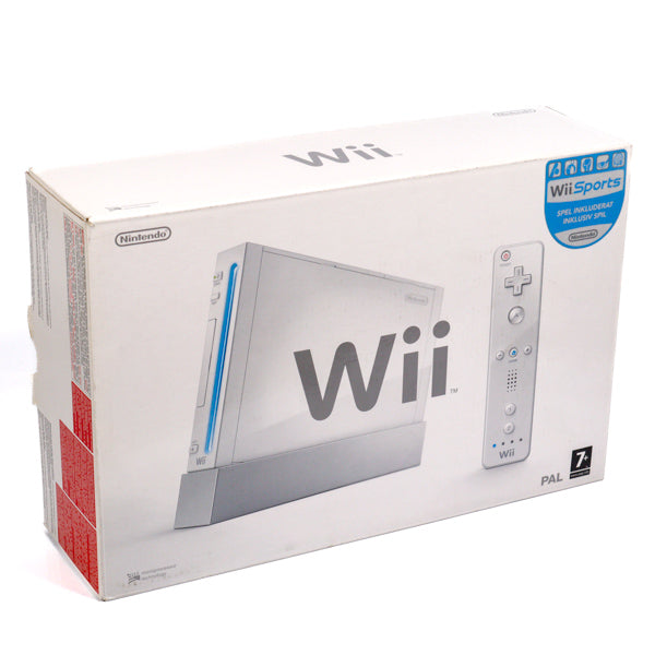 Nintendo Wii Konsoll Pakke i Eske - Gamecube kompatibel - Retrospillkongen