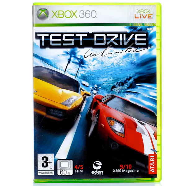 Test Drive: Unlimited - Xbox 360 spill