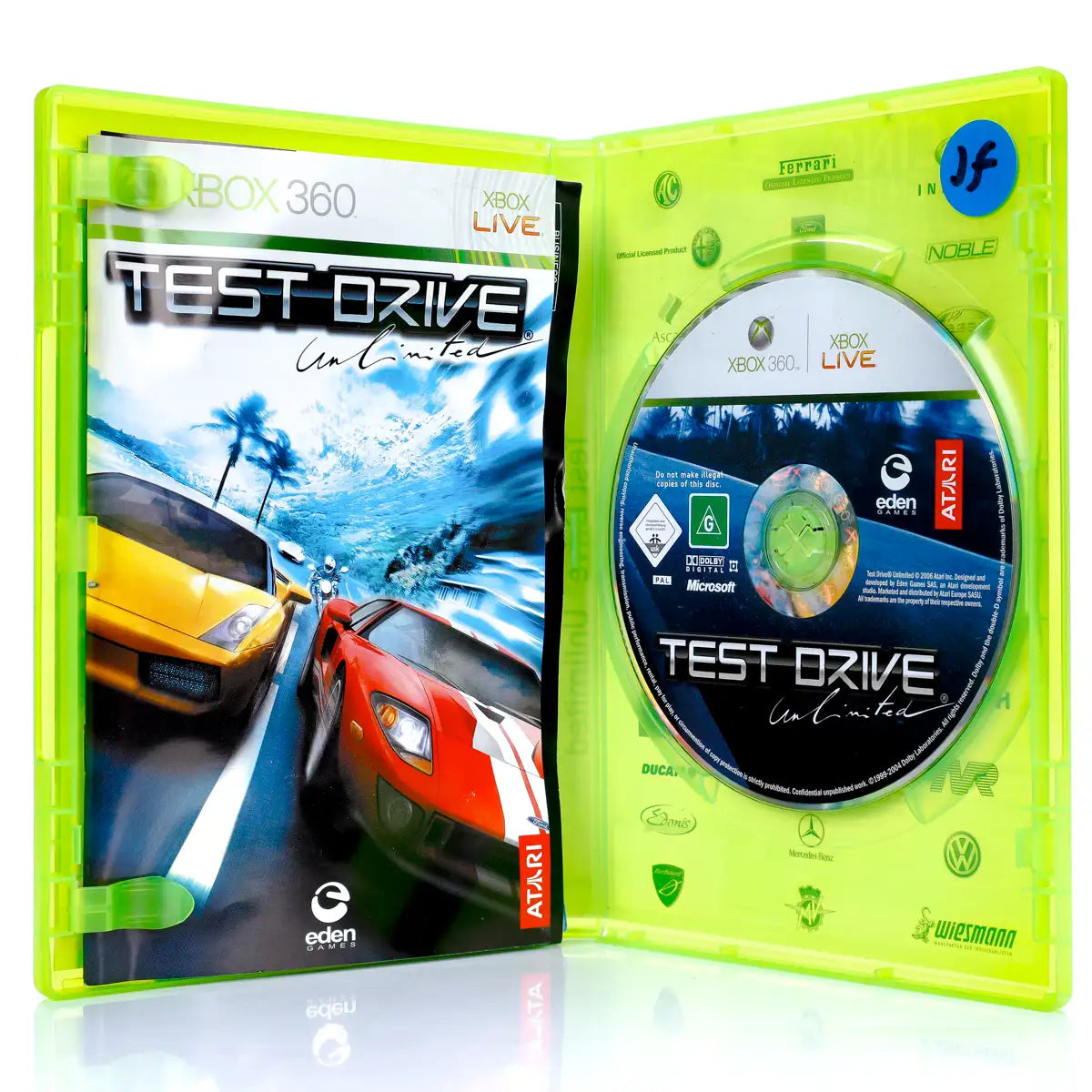 Test Drive: Unlimited - Xbox 360 spill - Retrospillkongen