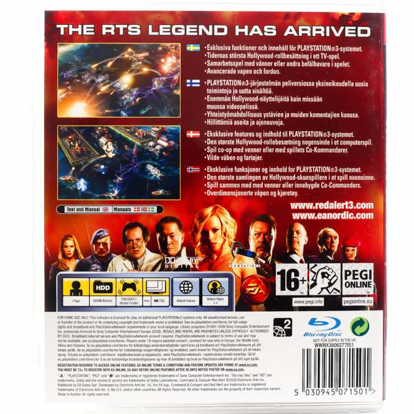 Command & Conquer: Red Alert 3 - Ultimate Edition - PS3 spill - Retrospillkongen