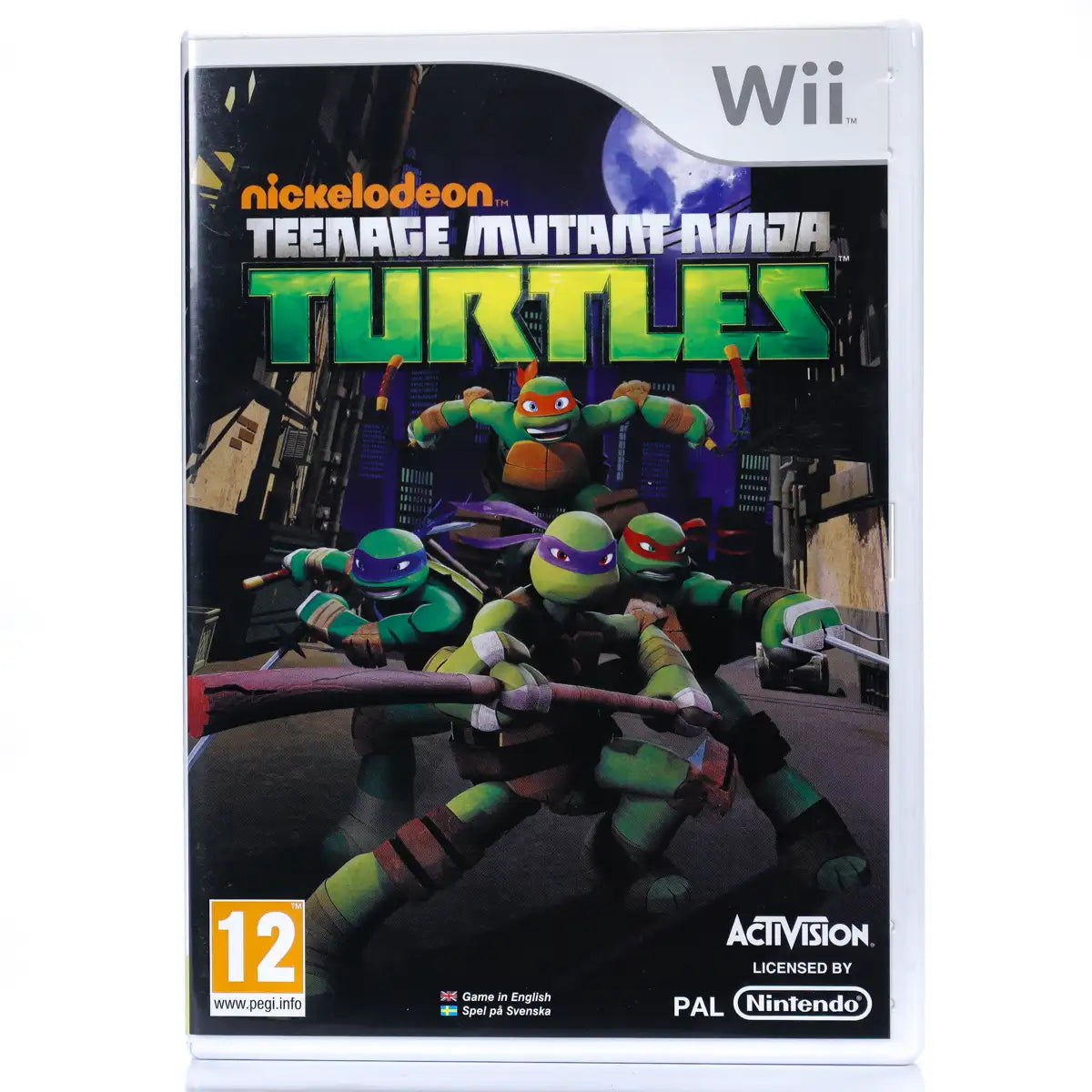 Teenage Mutant Ninja Turtles - WII spill - Retrospillkongen