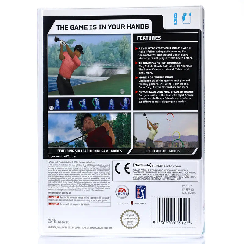 Tiger Woods PGA Tour 07 - Wii spill