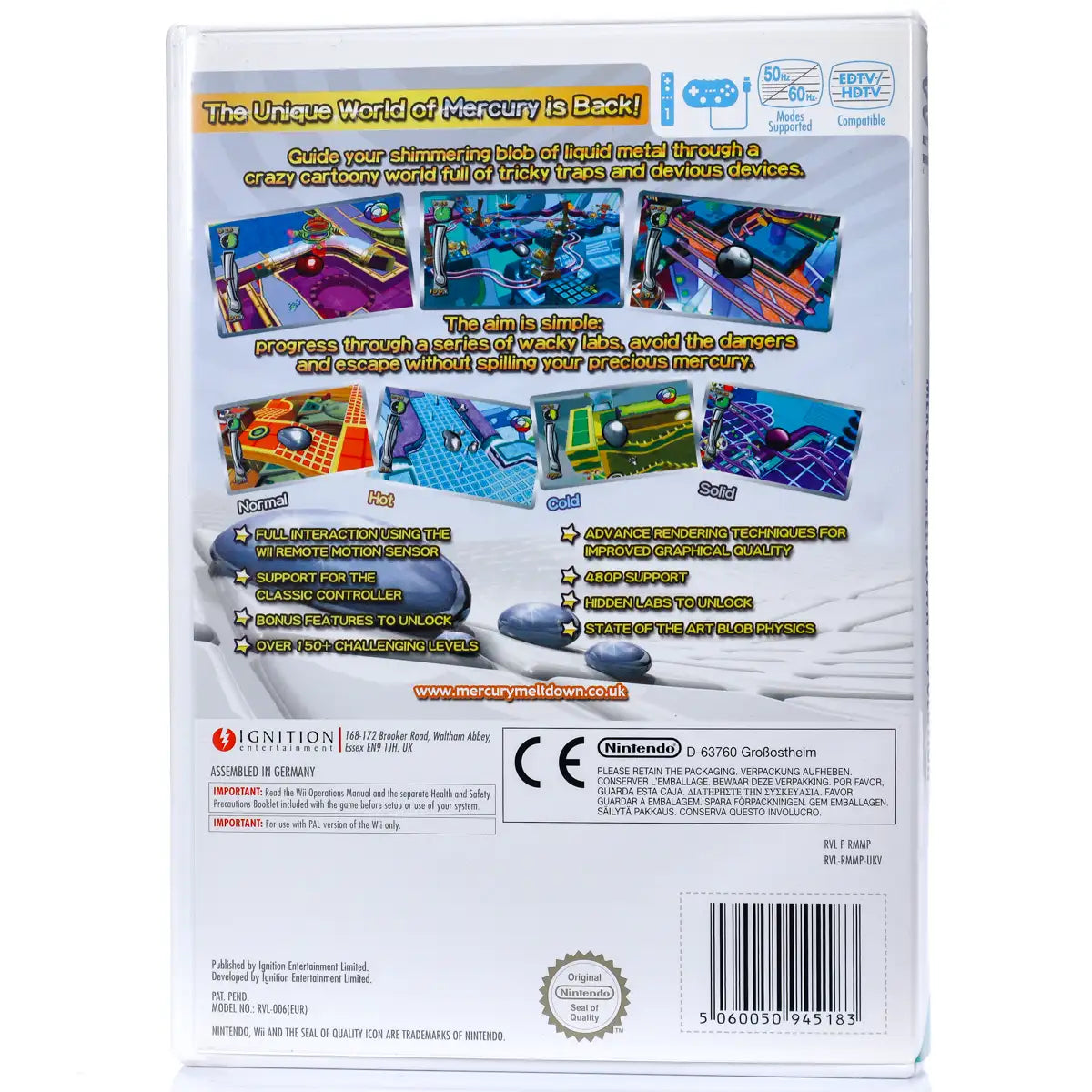 Mercury Meltdown Revolution - Wii spill - Retrospillkongen