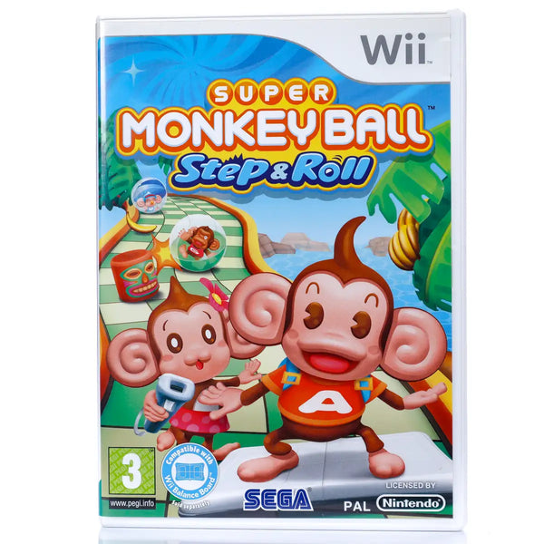 Super Monkey Ball: Step & Roll - Wii spill