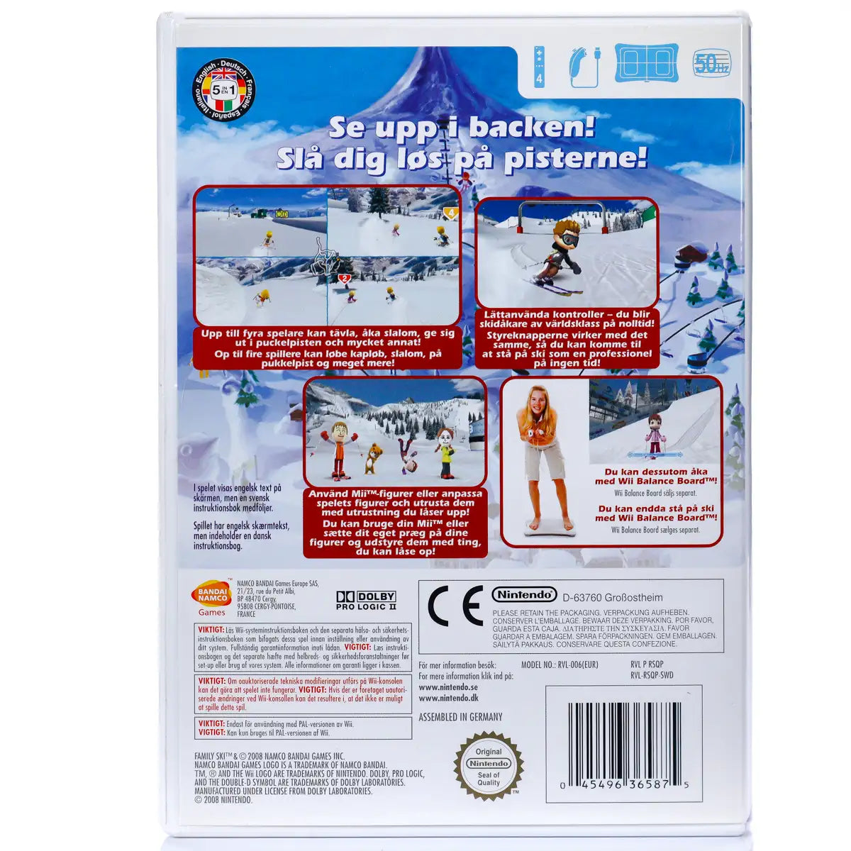Family Ski - Wii spill - Retrospillkongen