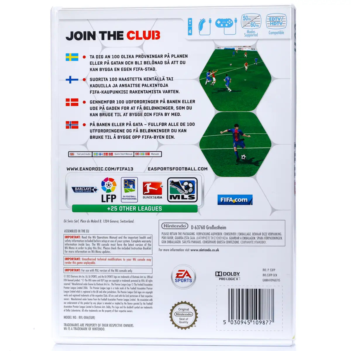 FIFA 13 - Wii spill - Retrospillkongen