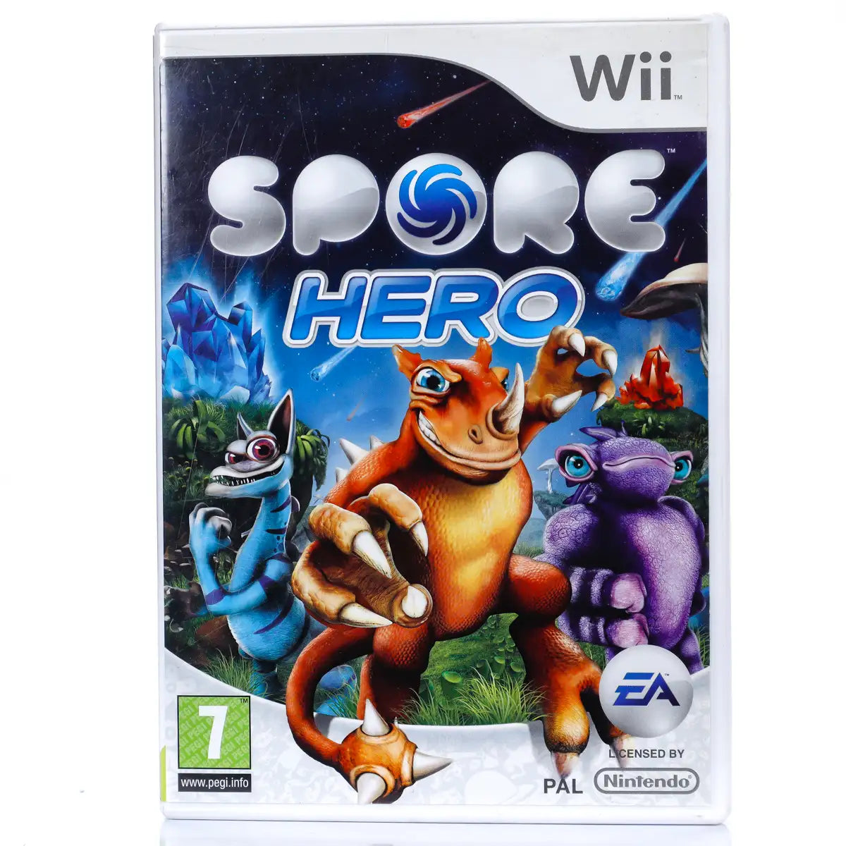 Spore Hero - Wii spill - Retrospillkongen
