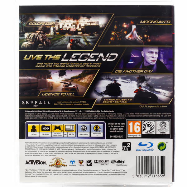 007: Legends - PS3 spill - Retrospillkongen