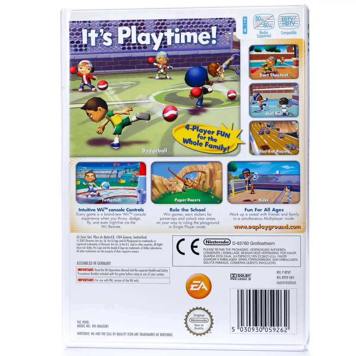 EA Playground - Wii spill - Retrospillkongen
