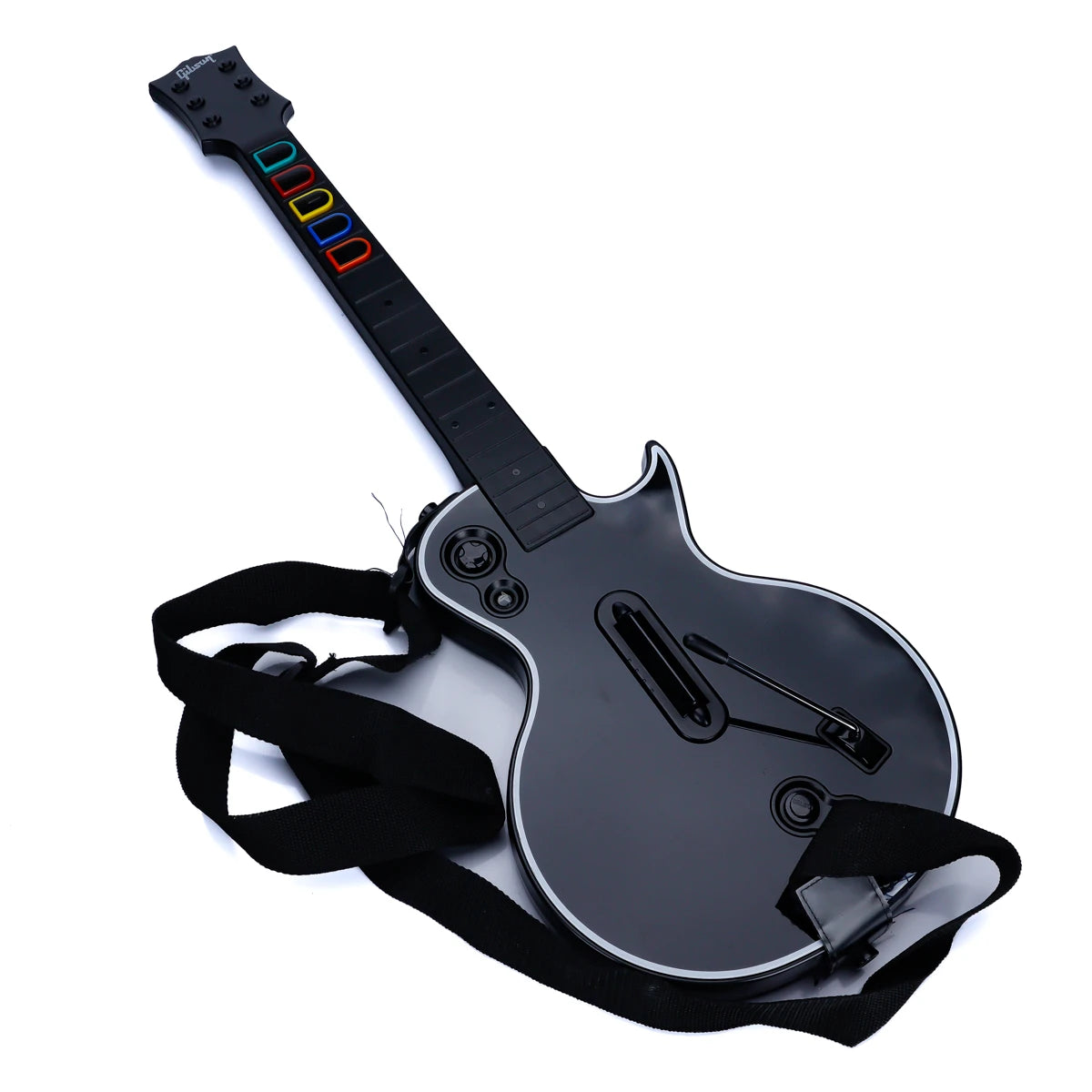 RedOctane Guitar Hero Black Gibson Les Paul Gitar med USB Dongel - PS3 - Retrospillkongen