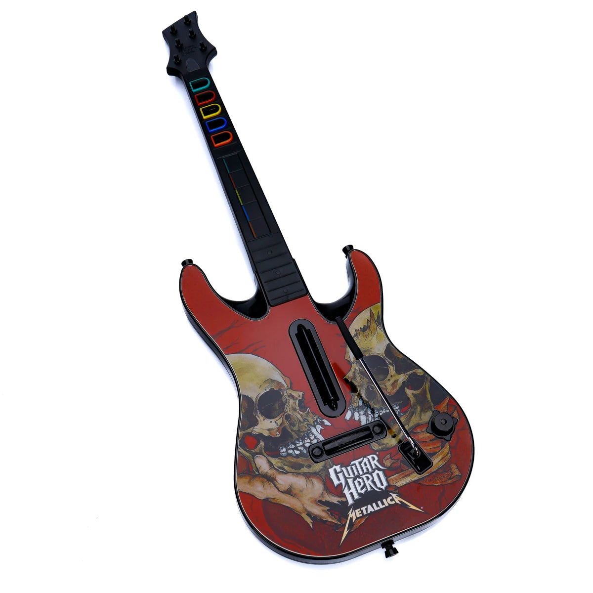 RedOctane Guitar Hero Metallica Edition Gitar med Dongel  - PS2 - Retrospillkongen