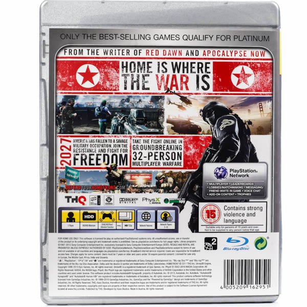 Homefront - PS3 spill - Retrospillkongen