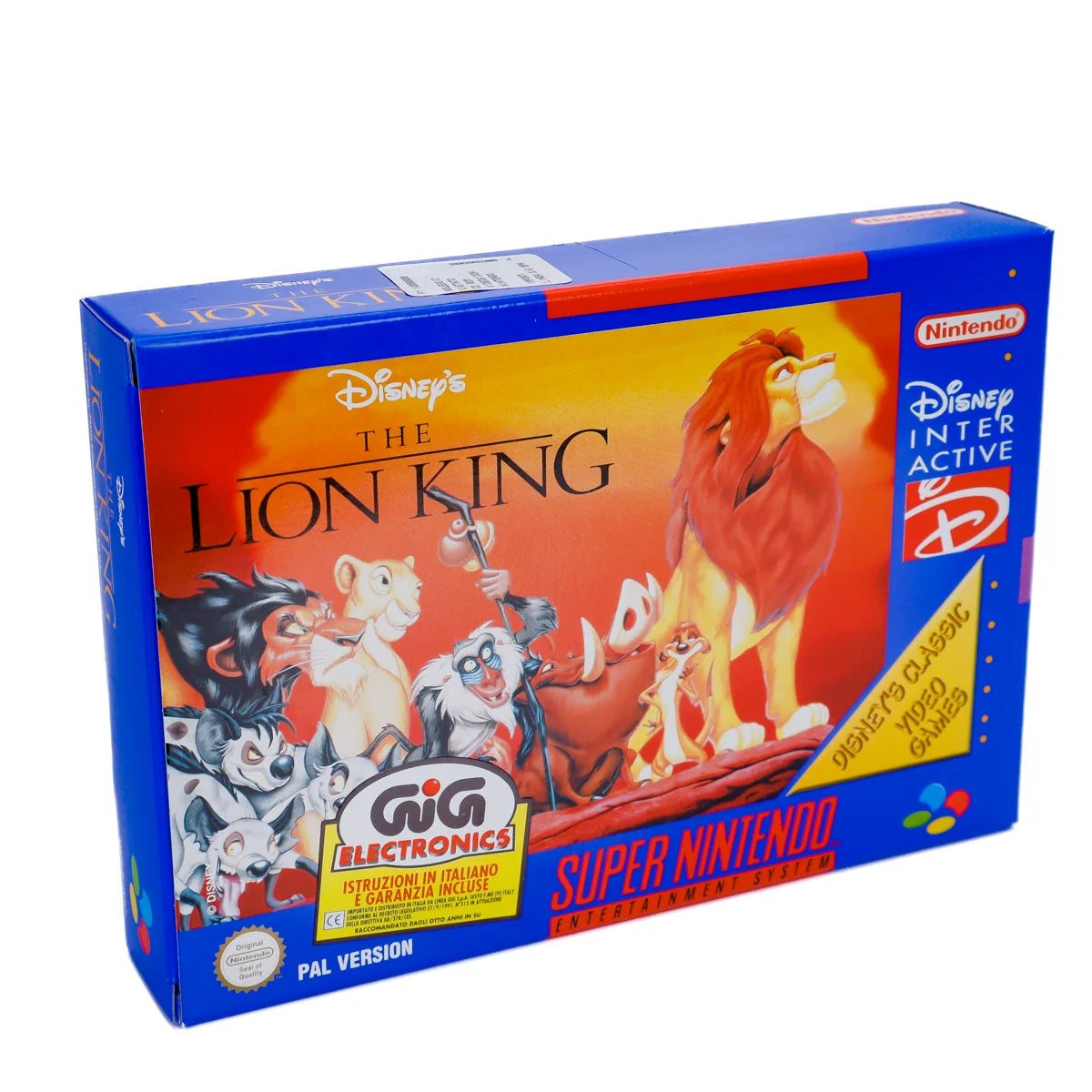 The Lion King - SNES spill (I eske) - Retrospillkongen