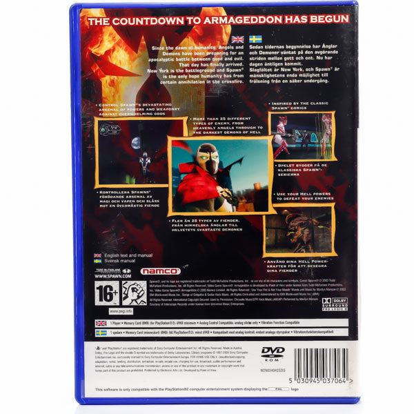 Spawn: Armageddon  - PS2 Spill - Retrospillkongen