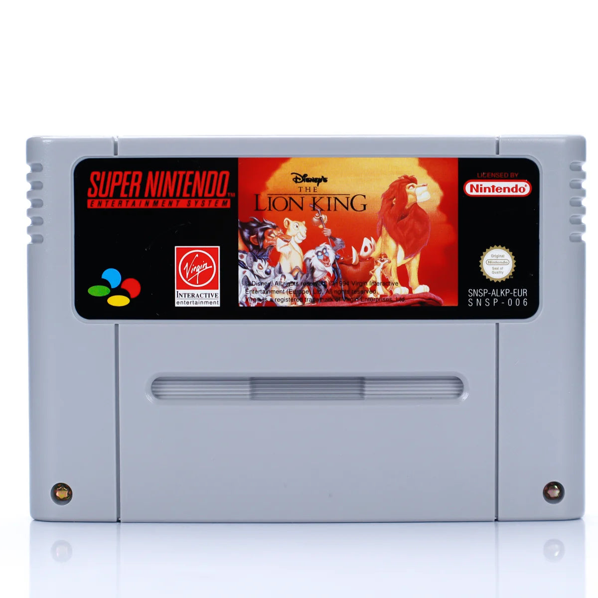The Lion King - SNES spill (I eske) - Retrospillkongen