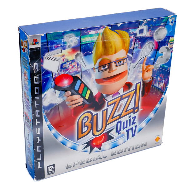 Sony Wireless Buzz! Spillpakke - Buzz! Quiz World og Buzz! Quiz Tv - PS3 spill