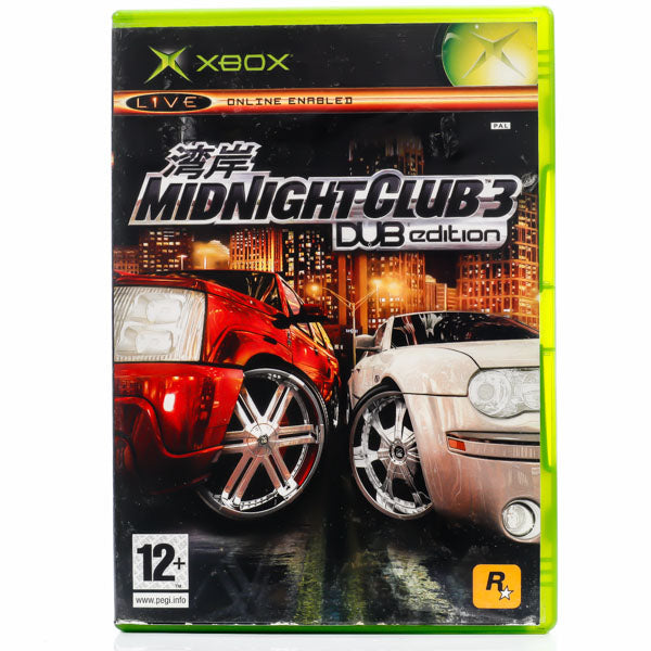 Midnight Club 3: DUB Edition - Xbox spill - Retrospillkongen