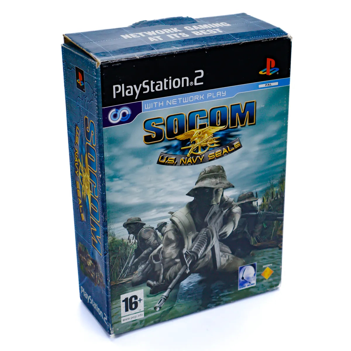 SOCOM U.S. Navy SEALs - PS2 spill (Komplett i Eske) - Retrospillkongen