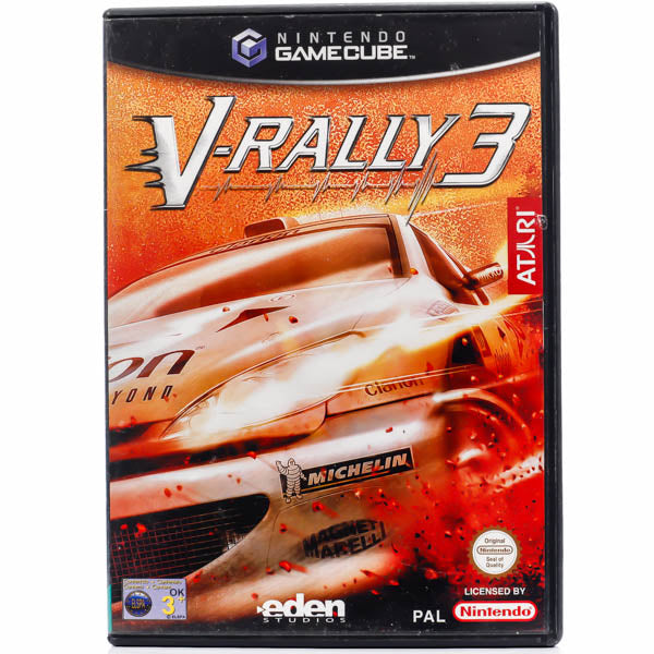 V-Rally 3 - Gamecube spill - Retrospillkongen