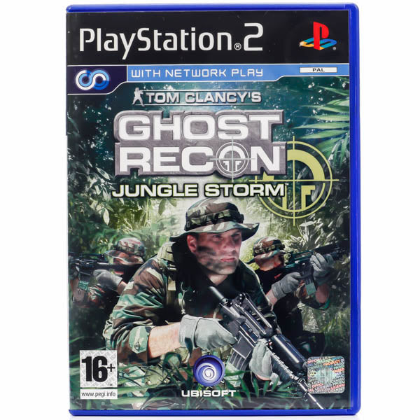 Tom Clancy's Ghost Recon: Jungle Storm  - PS2 Spill - Retrospillkongen