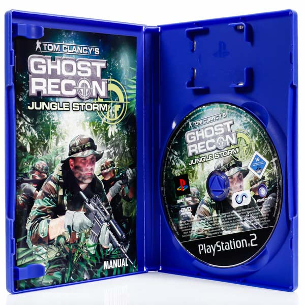 Tom Clancy's Ghost Recon: Jungle Storm  - PS2 Spill - Retrospillkongen