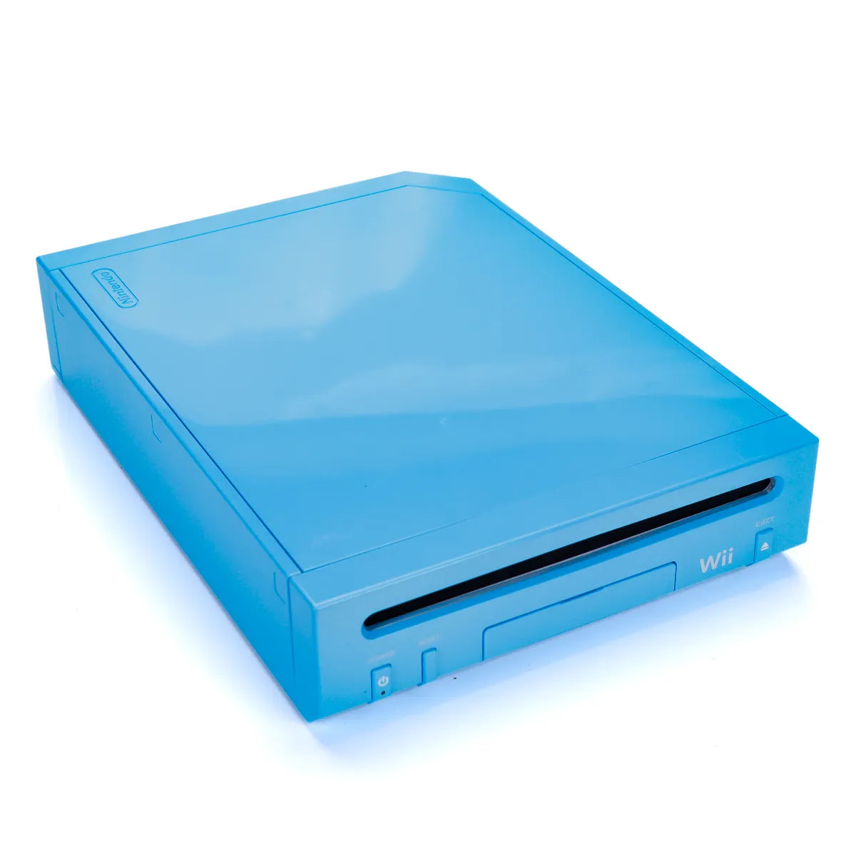 Nintendo Wii Turkis GameCube Kompatibel Konsoll - Kun Konsoll - Retrospillkongen