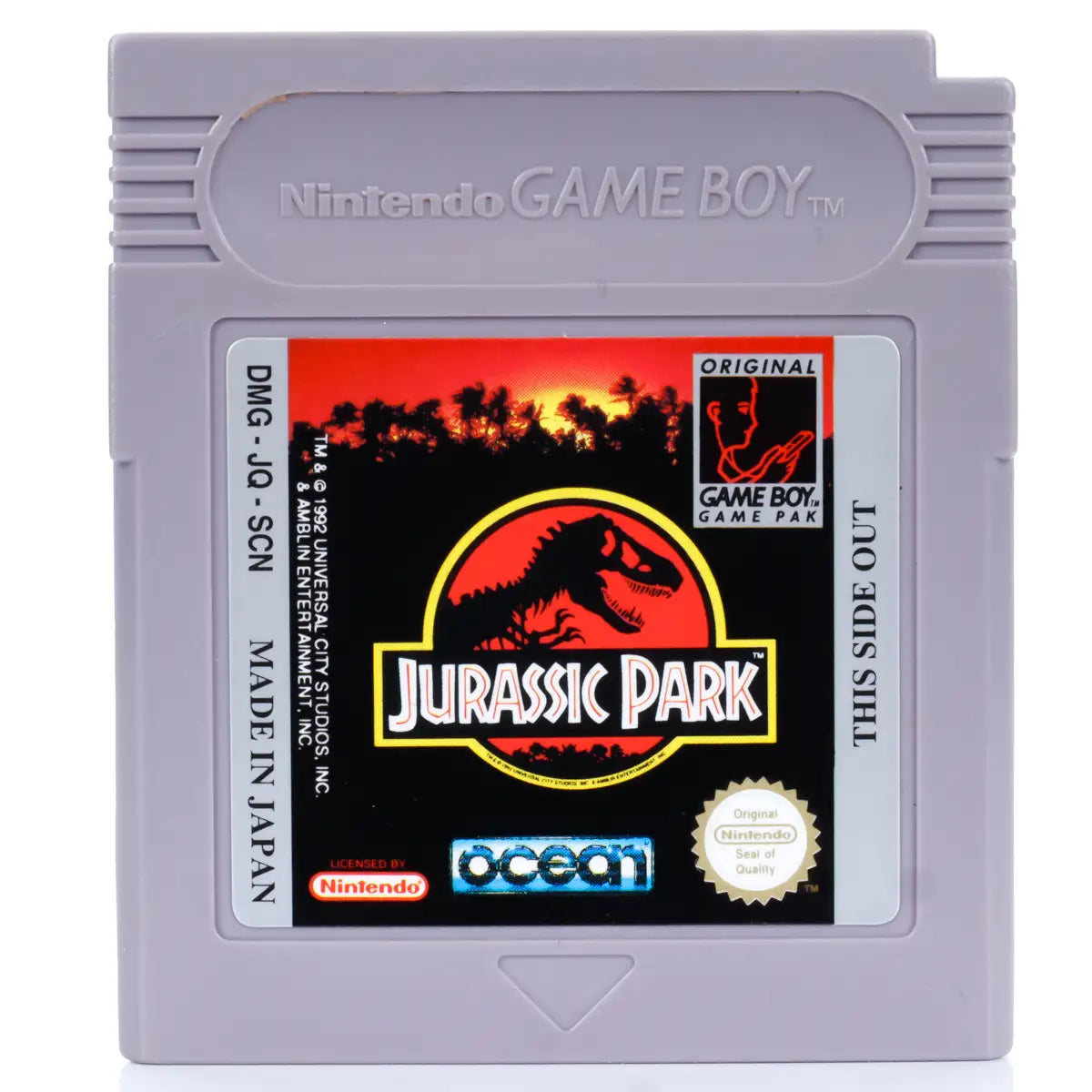 Jurassic Park - Gameboy spill - Retrospillkongen