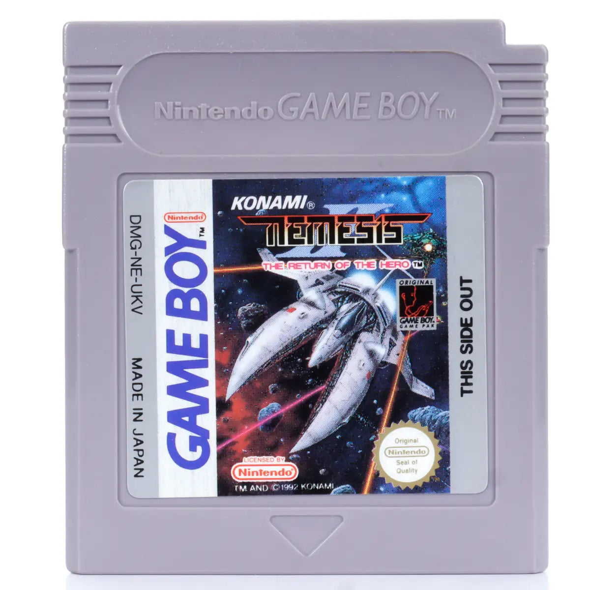 Nemesis II: The Return of the Hero - Gameboy spill - Retrospillkongen