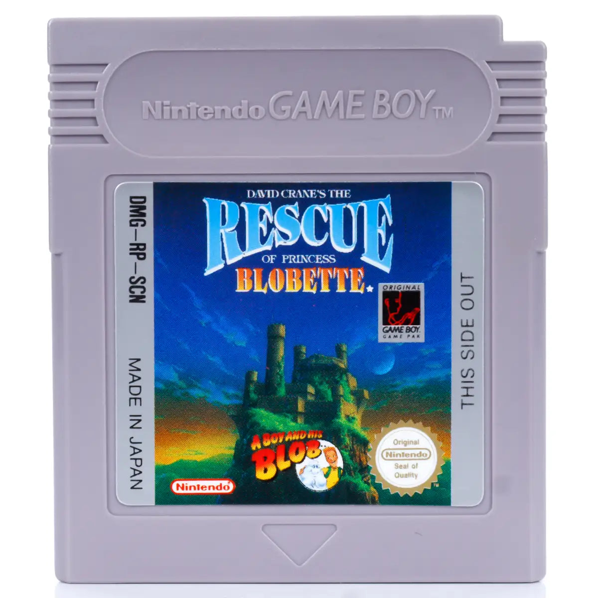 David Crane's The Rescue of Princess Blobette Starring A Boy and his Blob - Gameboy spill - Retrospillkongen