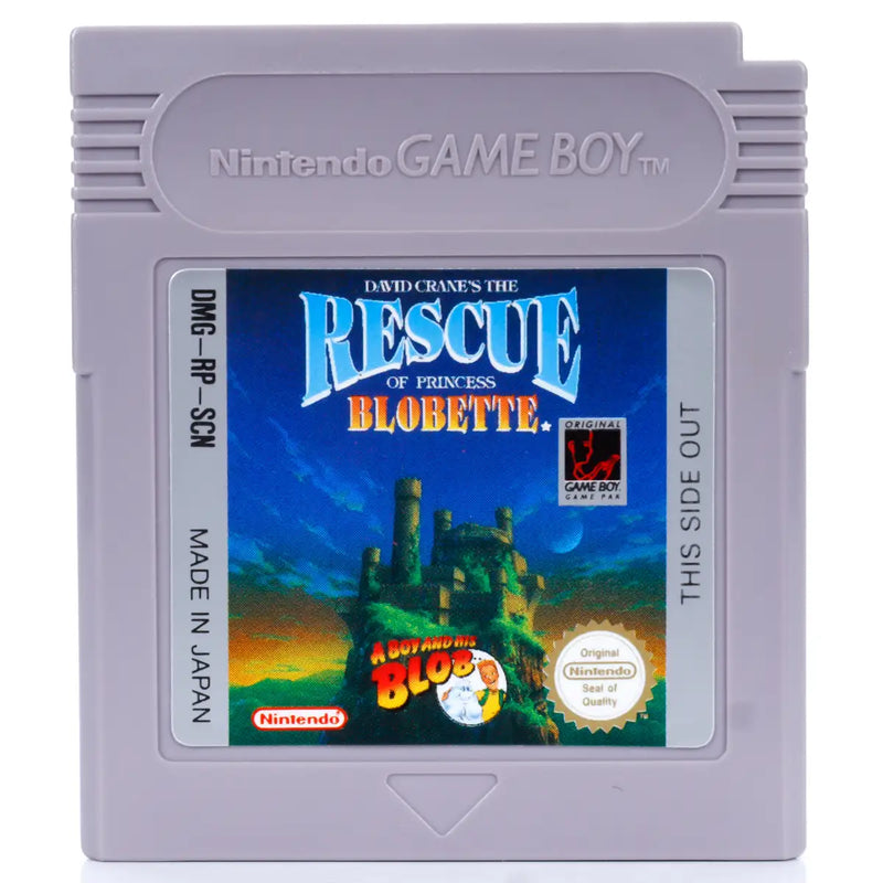 David Crane's The Rescue of Princess Blobette Starring A Boy and his Blob - Gameboy spill