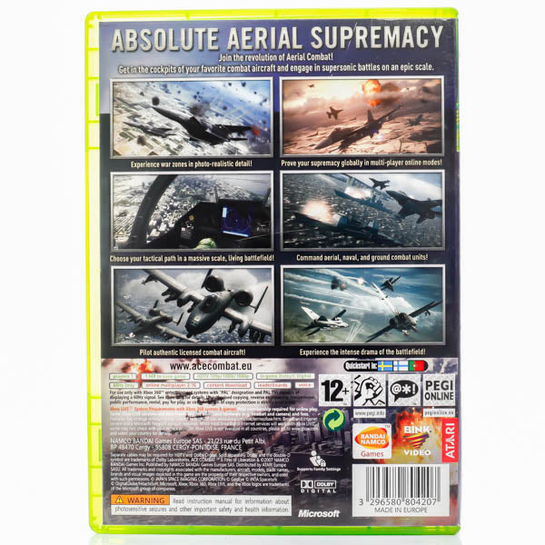 Ace Combat 6: Fires of Liberation - Xbox 360 spill - Retrospillkongen