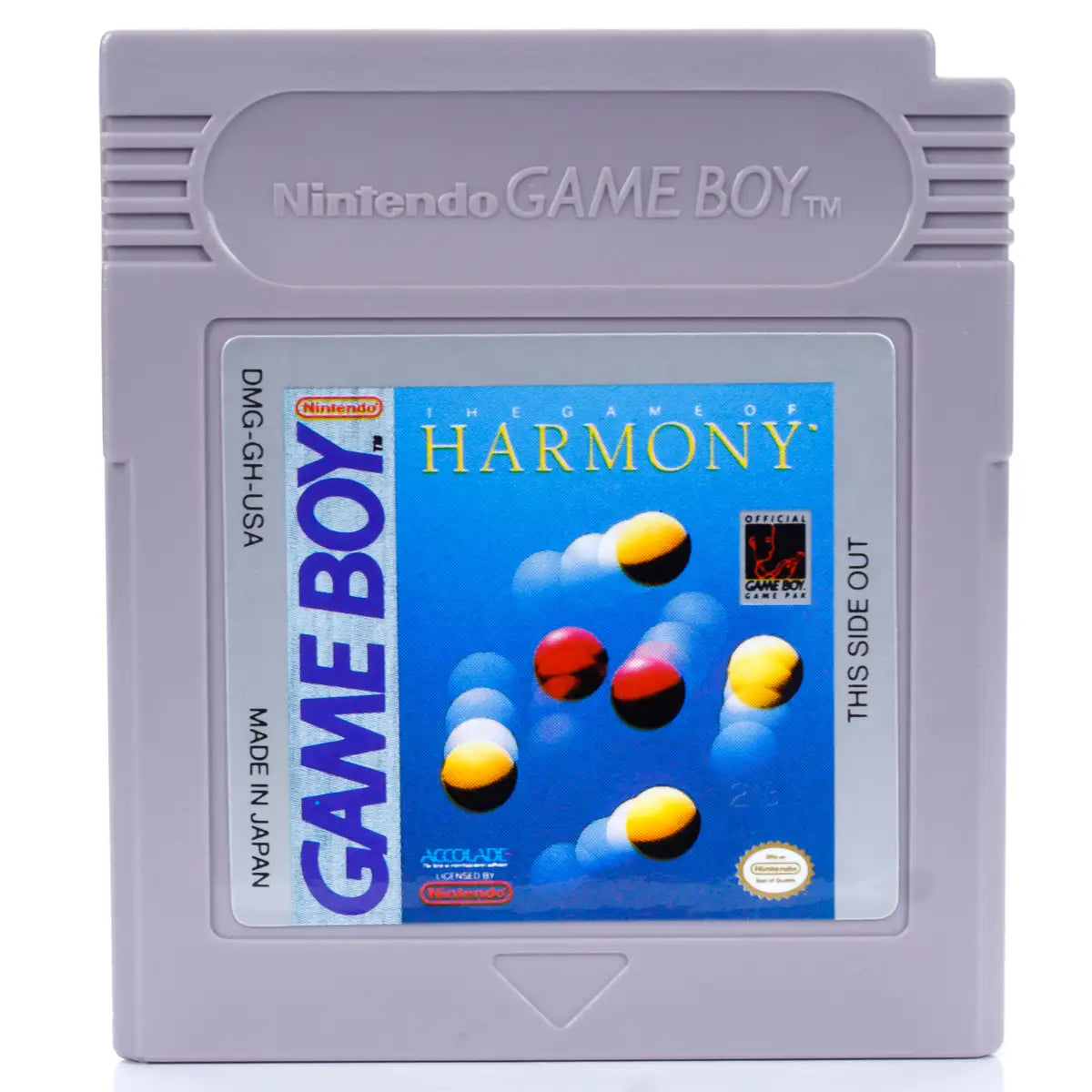 The Game of Harmony - Gameboy spill - Retrospillkongen
