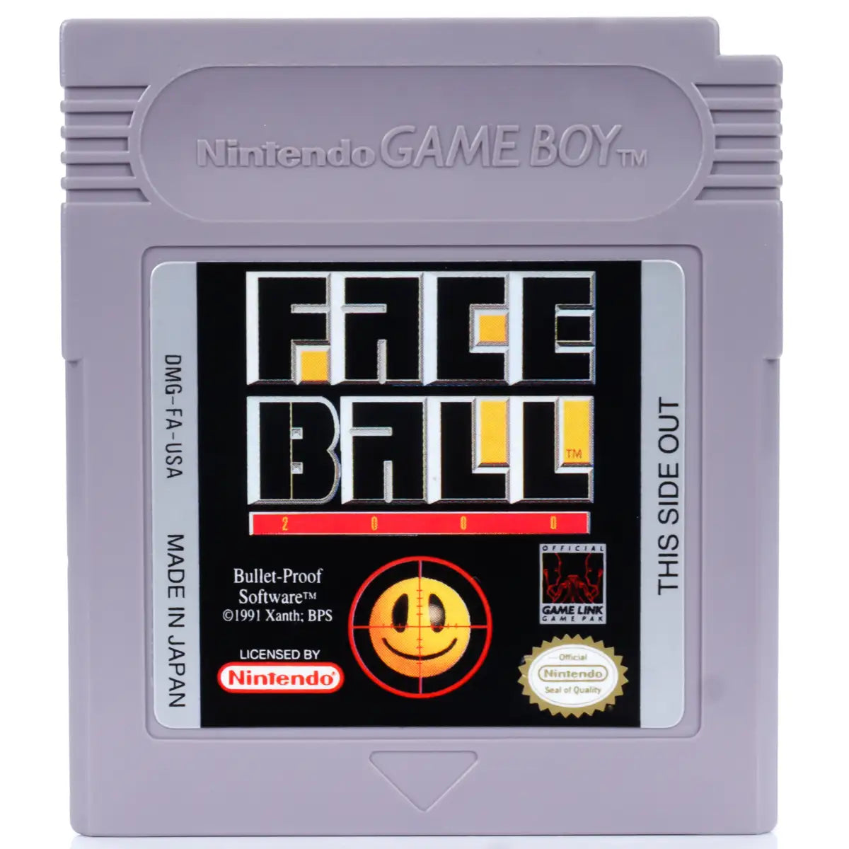 Faceball 2000 - Gameboy spill - Retrospillkongen
