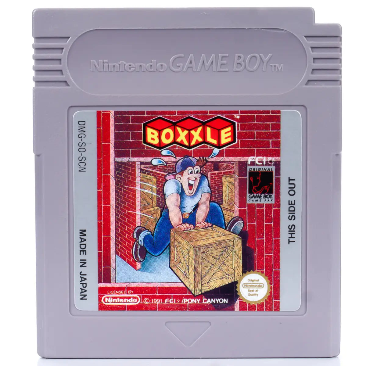 Boxxle - Gameboy spill - Retrospillkongen