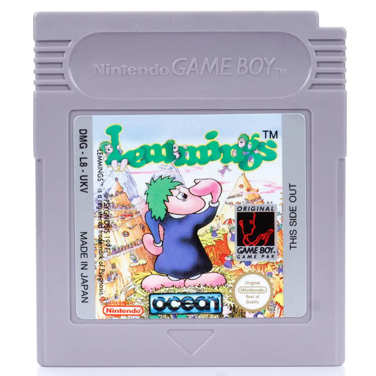 Lemmings - Gameboy spill - Retrospillkongen