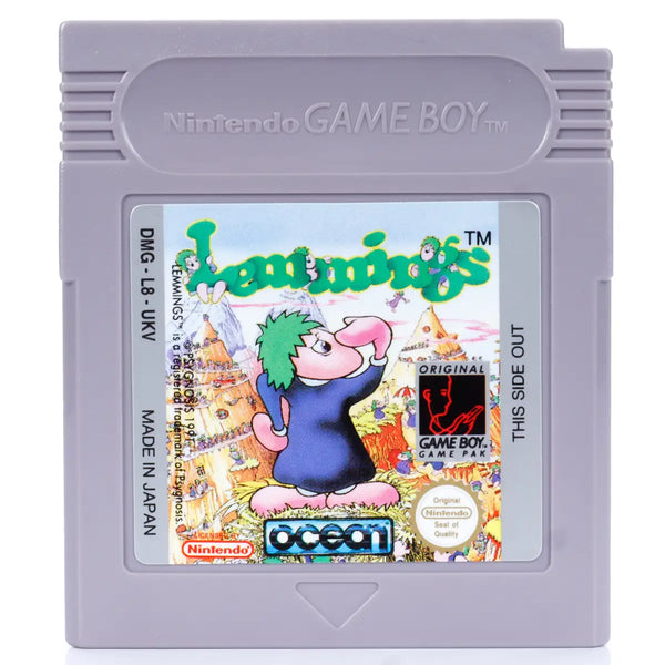 Lemmings - Gameboy spill